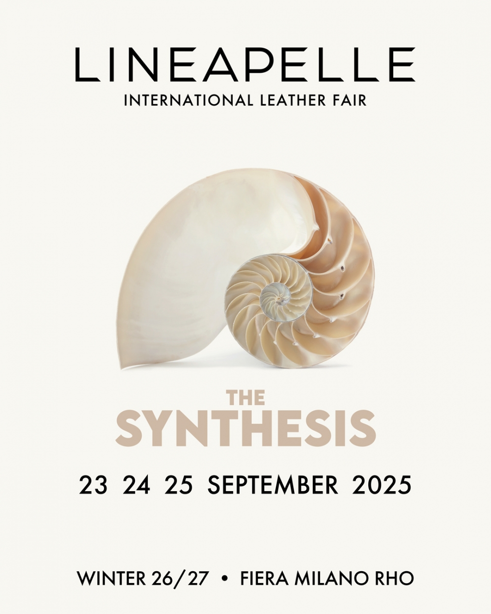 LINEAPELLE 23 – 25 settembre 2025 FIERA MILANO RHO